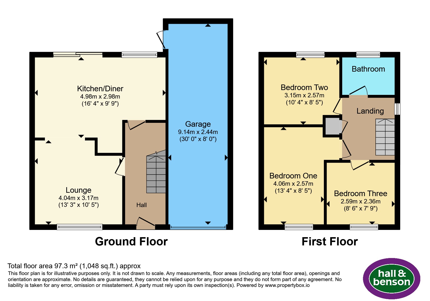 125, Elm Tree Avenue, Belper floorplan