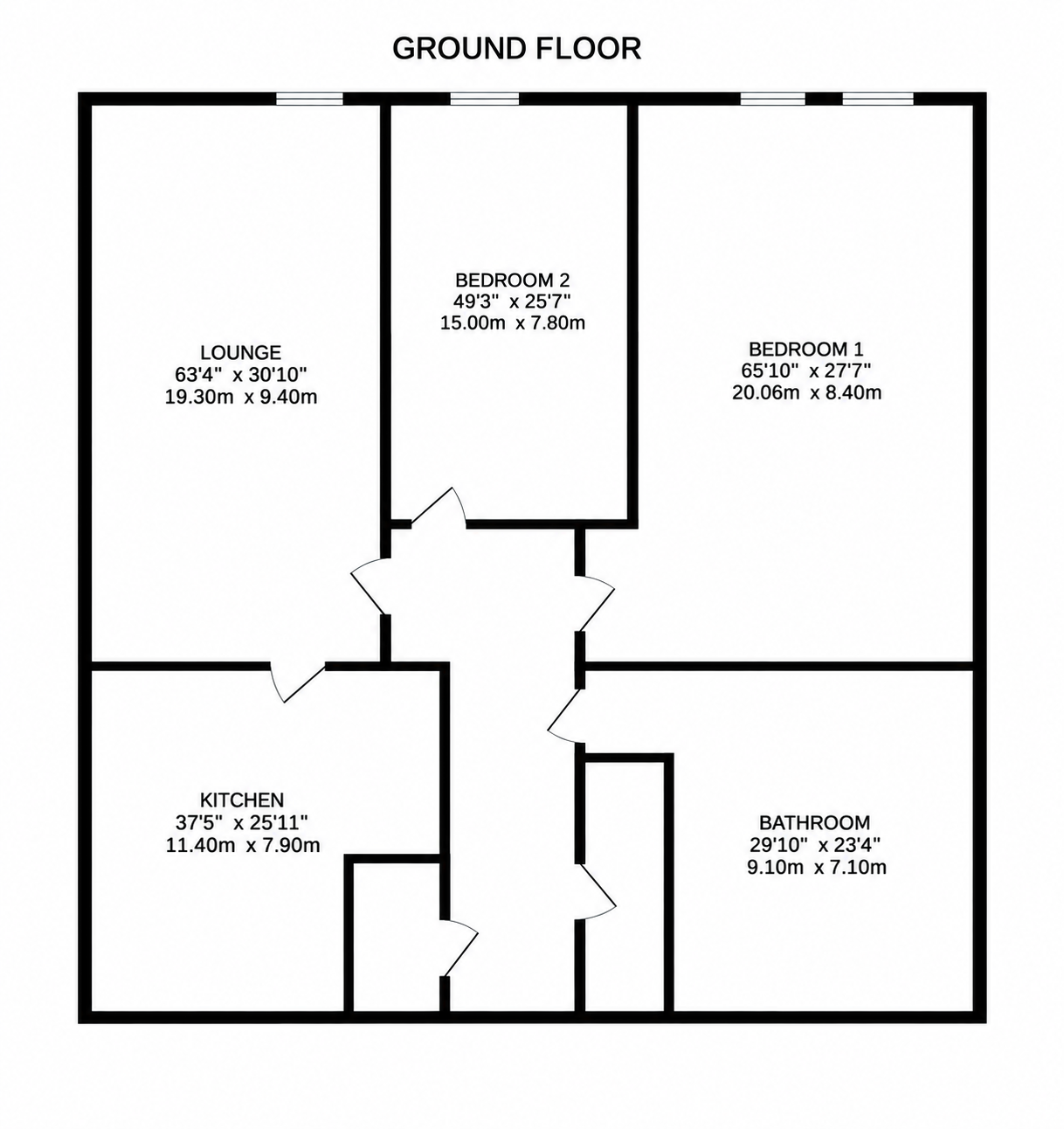 Flat 19, 2, Perry Hall Road, Kent floorplan