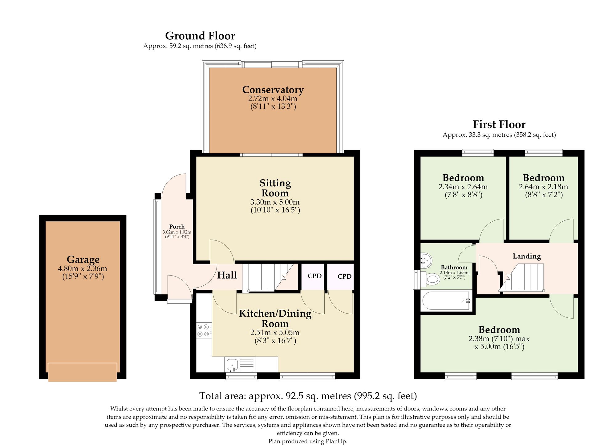 89 Neville Road, Norwich floorplan