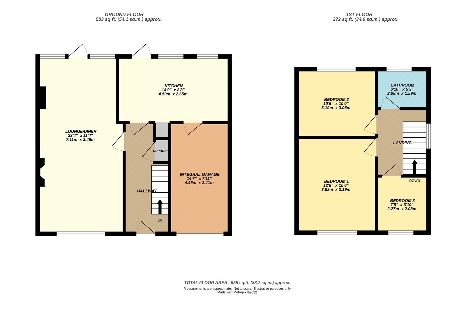 King Harolds Way, Bexleyheath, Kent DA7, 3 bedroom semidetached house