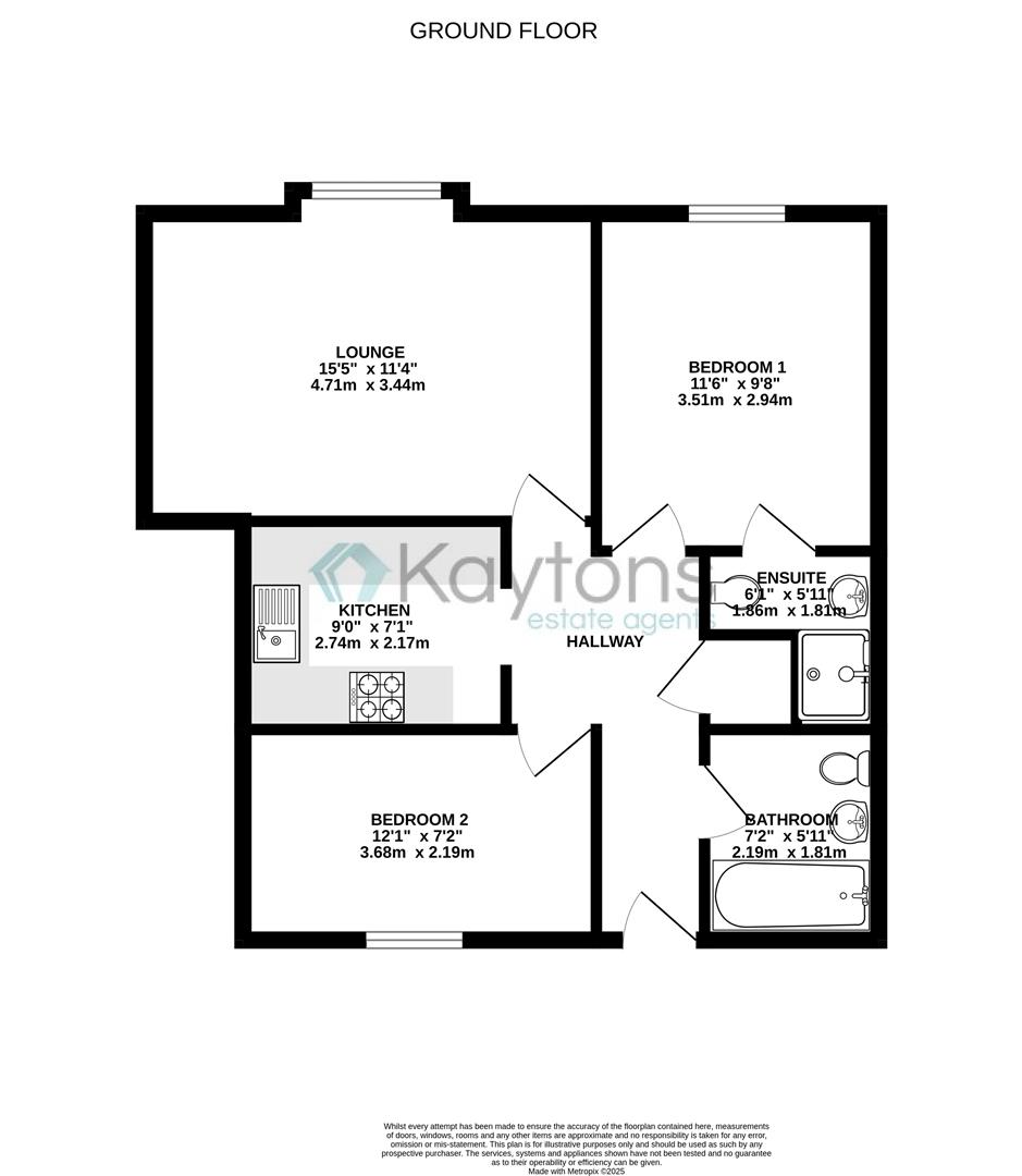 Apartment 24, Trinity Court, Cleminson Street, Salford floorplan