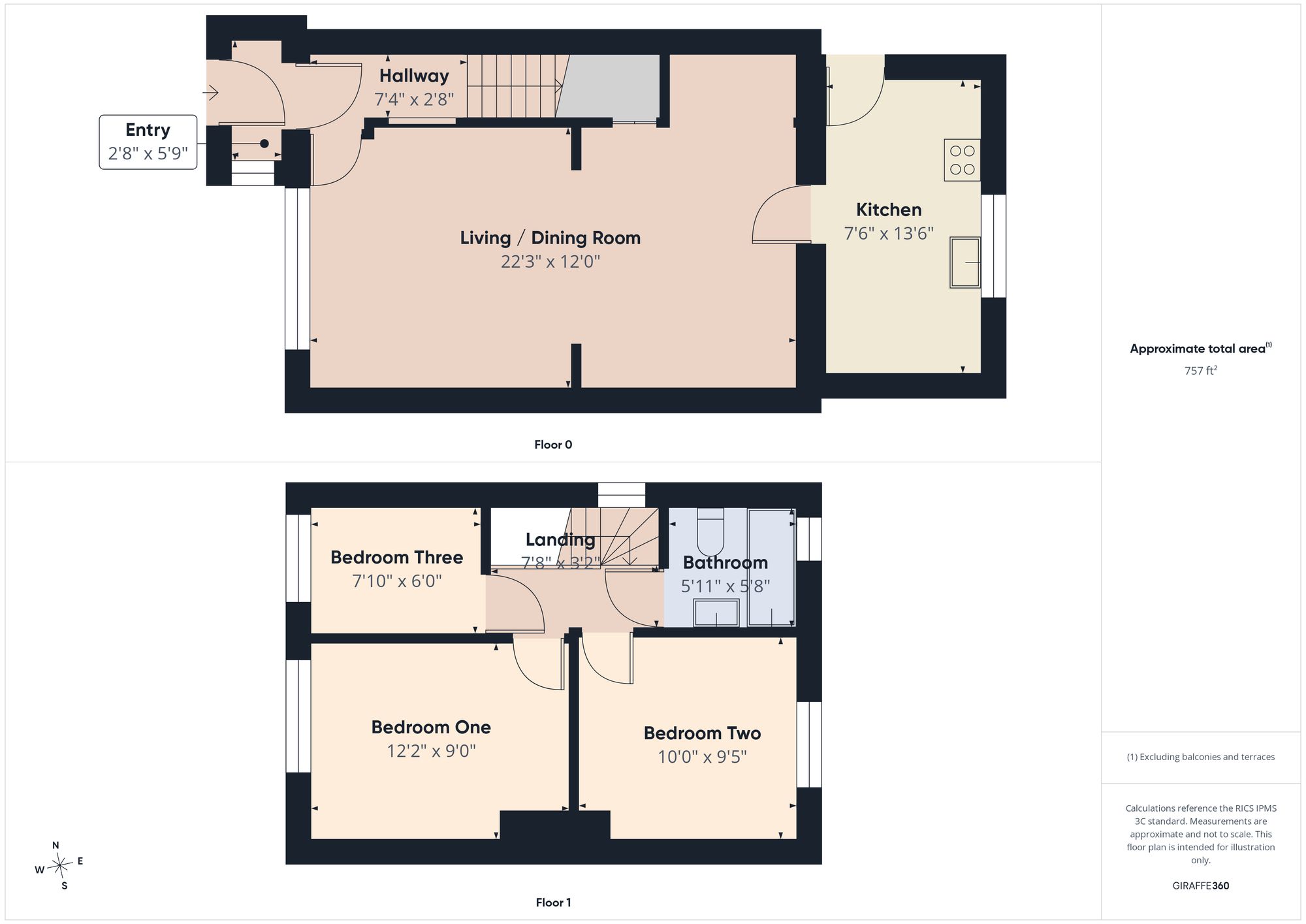 196 Kentwood Hill, Reading floorplan