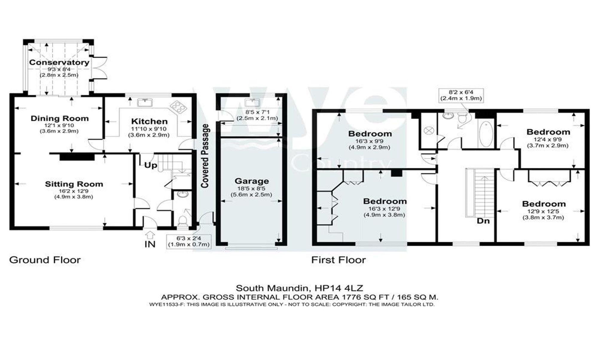 3 South Maundin, High Wycombe floorplan