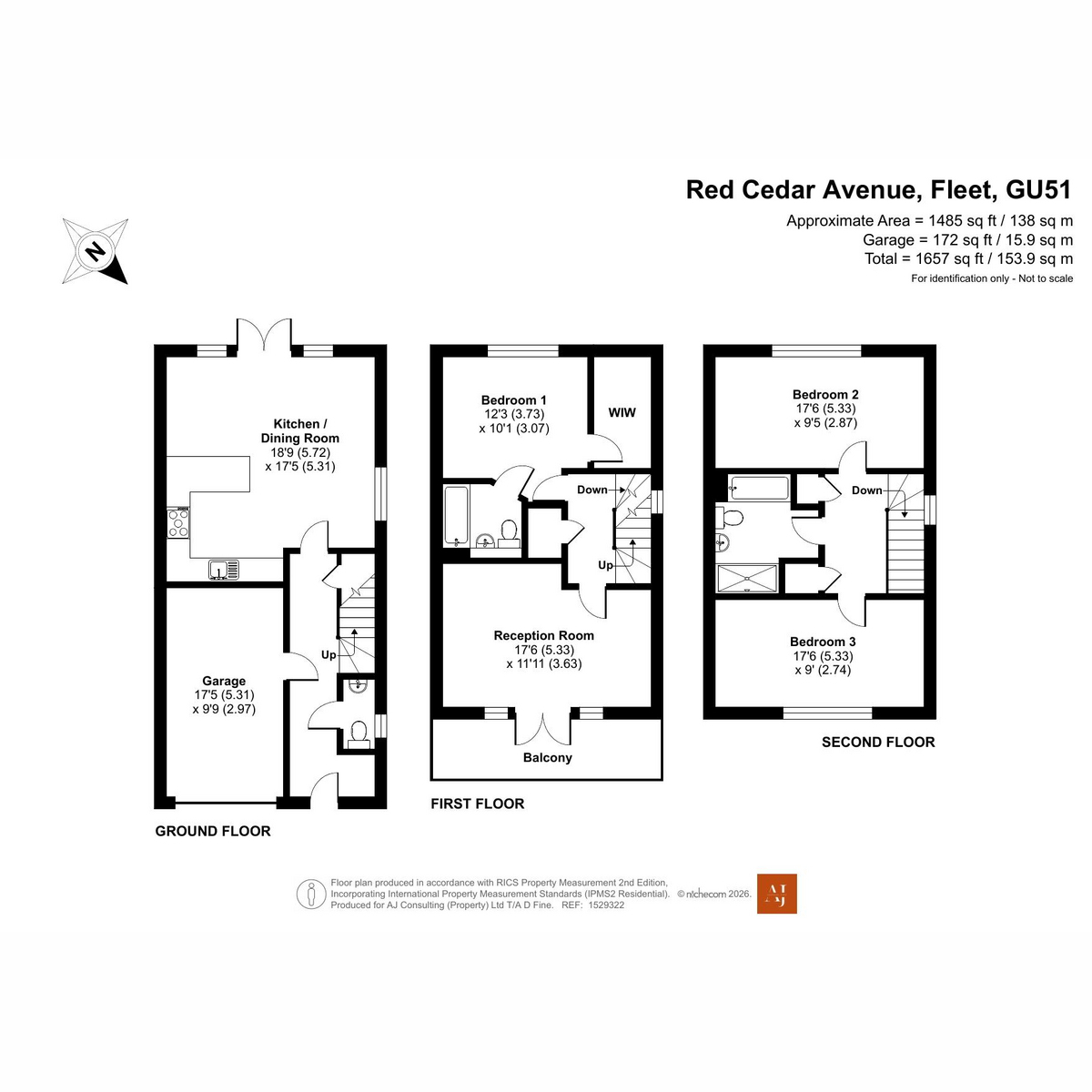 5, Red Cedar Avenue, Fleet floorplan