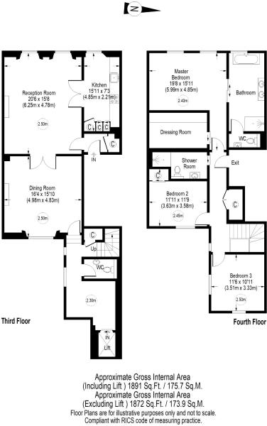 3 Bedrooms Flat to rent in Inverness Terrace, Bayswater W2