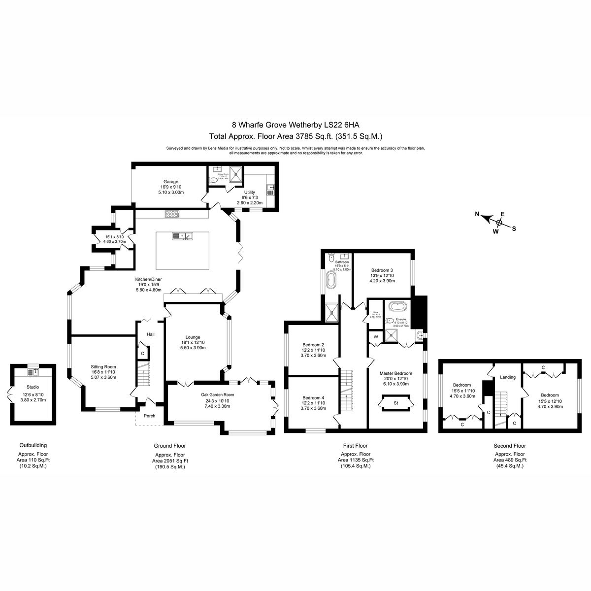 8, Wharfe Grove, Wetherby floorplan