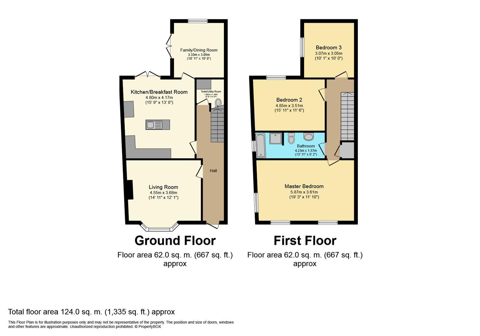 41, Ashbourne Road, Leek floorplan