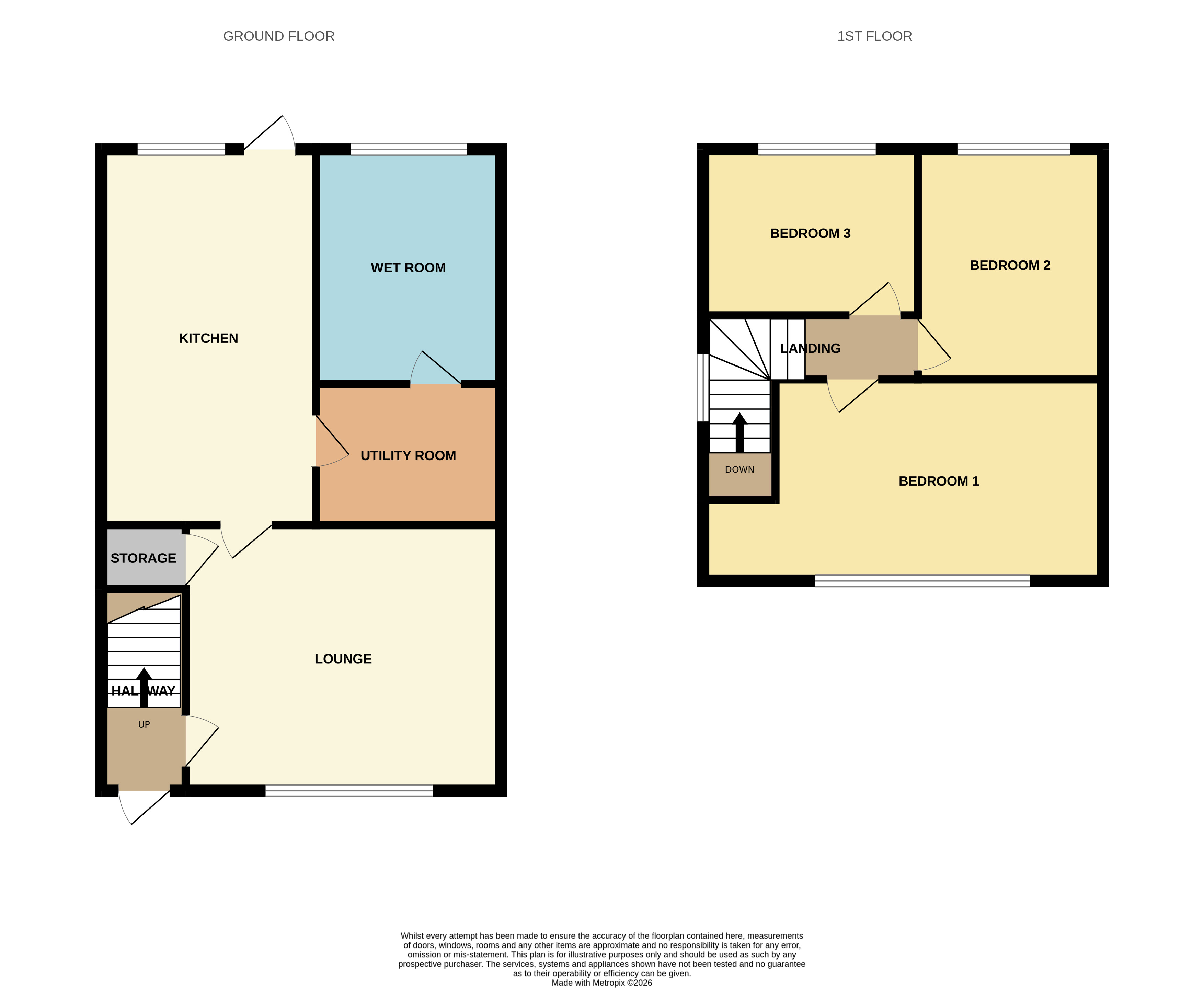 60, Yockleton Road, West Midlands floorplan