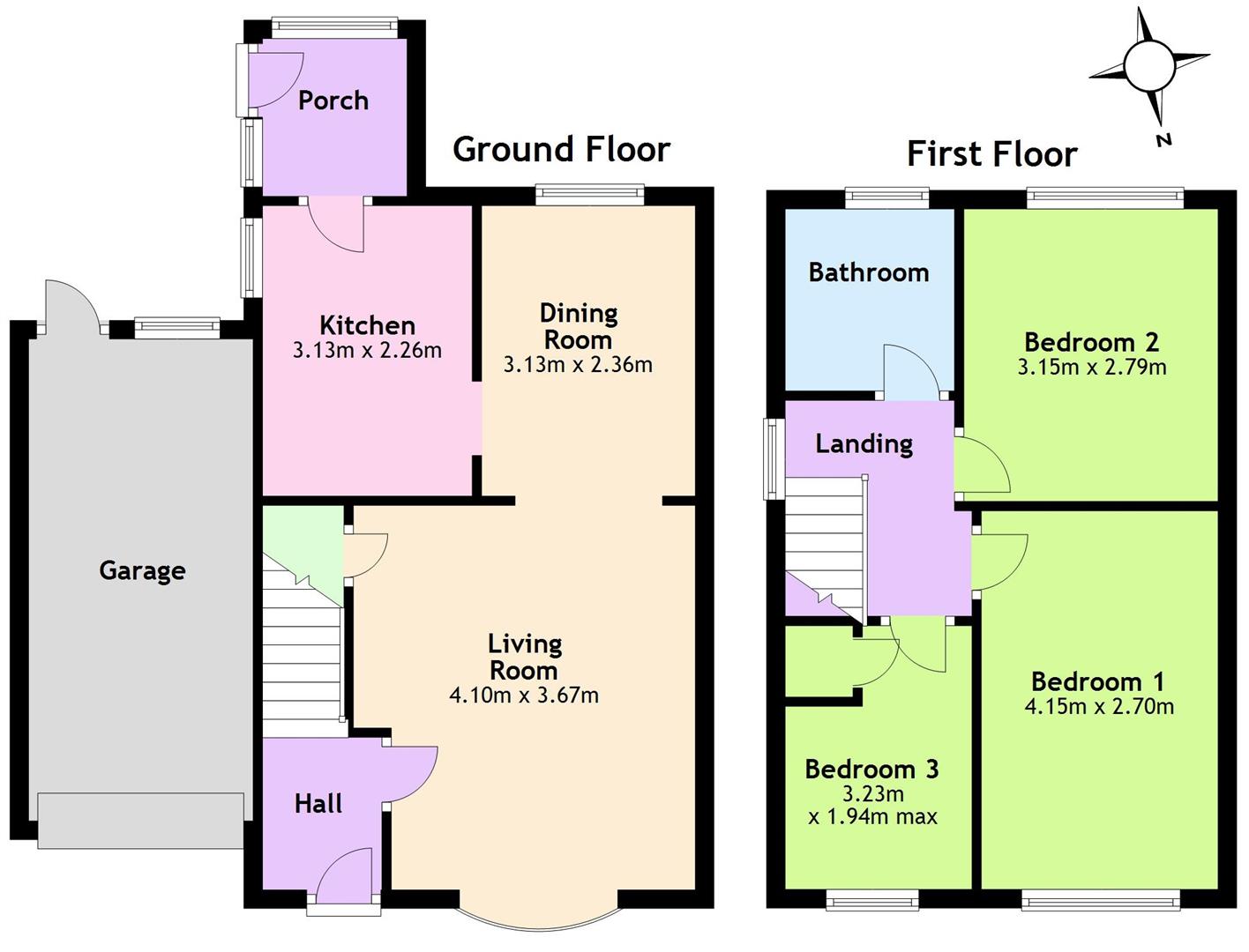 17, Danes Hill, Chepstow floorplan