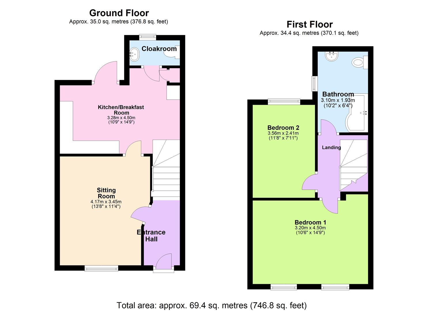 18, Little Hereford Street, Bromyard floorplan