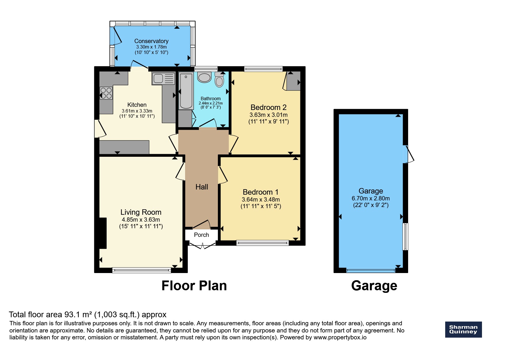 11, Beech Grove, March floorplan