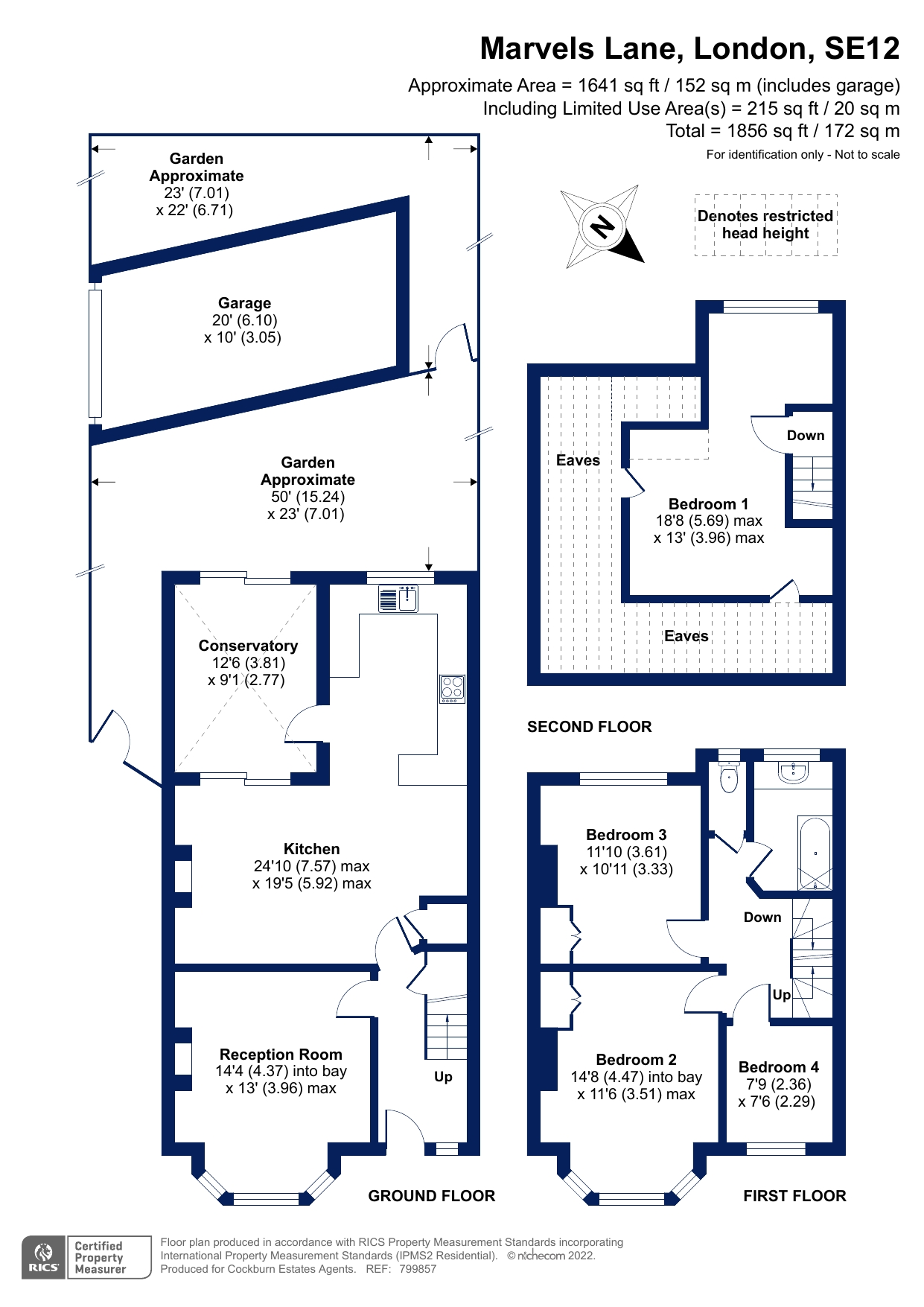 117, Marvels Lane, London floorplan