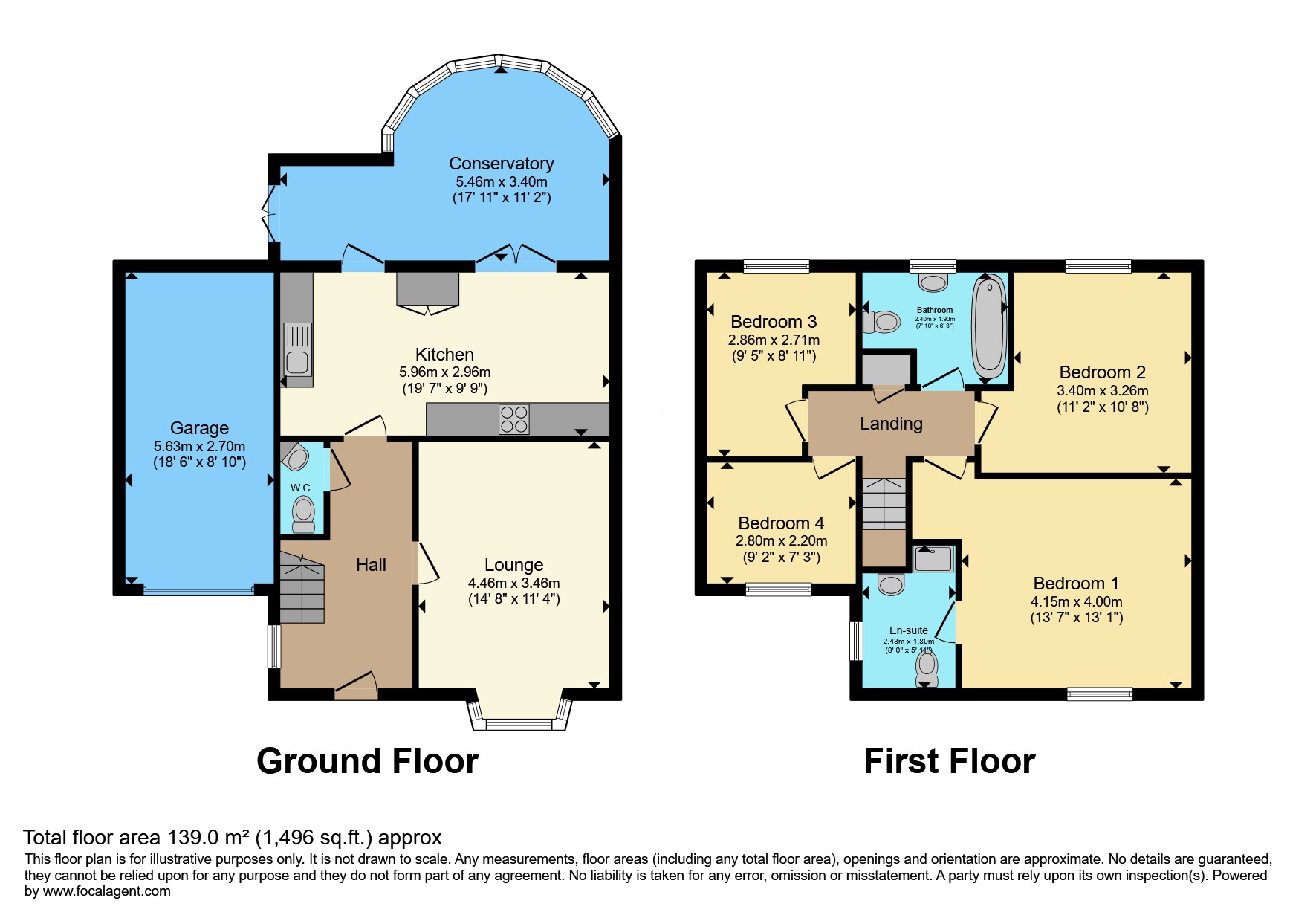4, Manor Farm Close, Haverhill floorplan