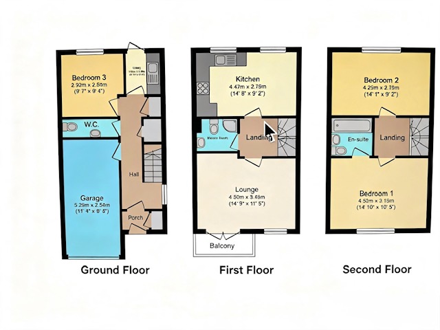 4, Avenue Lane, Eastbourne floorplan