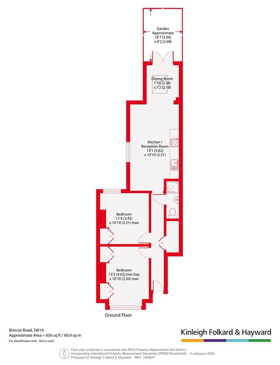 43, Briscoe Road, London floorplan