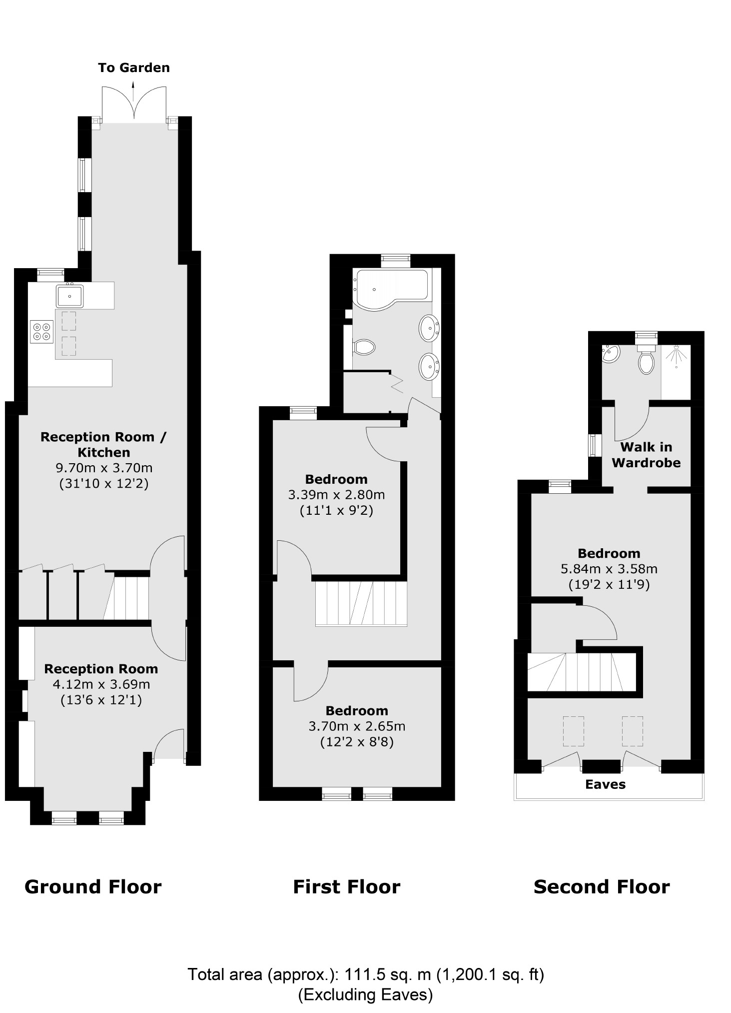 17, Springfield Road, Teddington floorplan