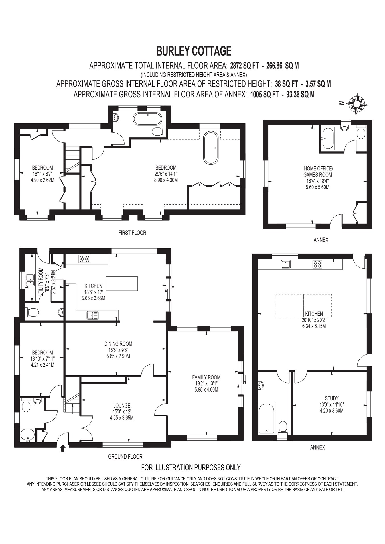 4 Bedrooms Detached house for sale in Headley Common Road, Headley KT18
