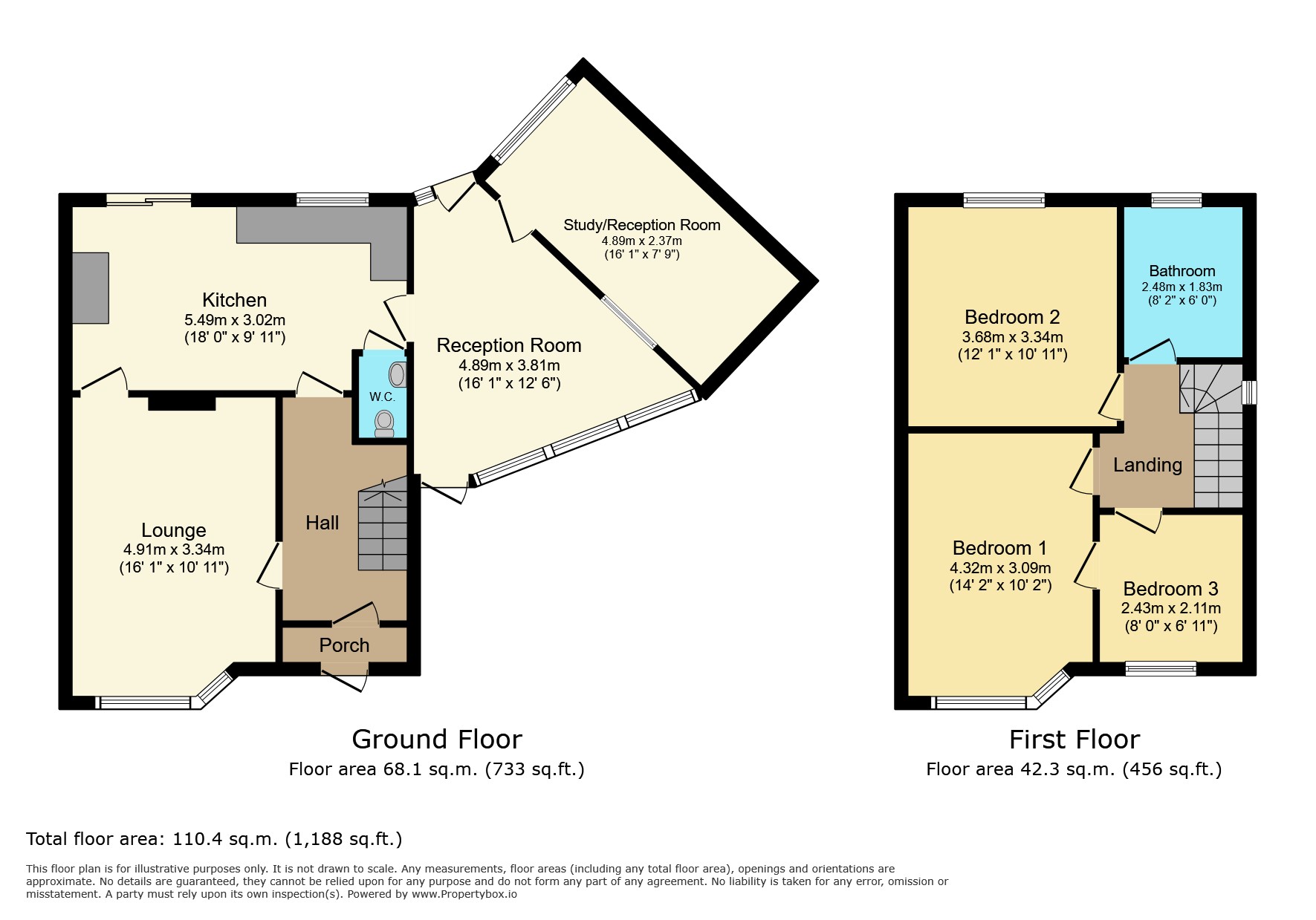 9 Ashurst Road, Leicester floorplan