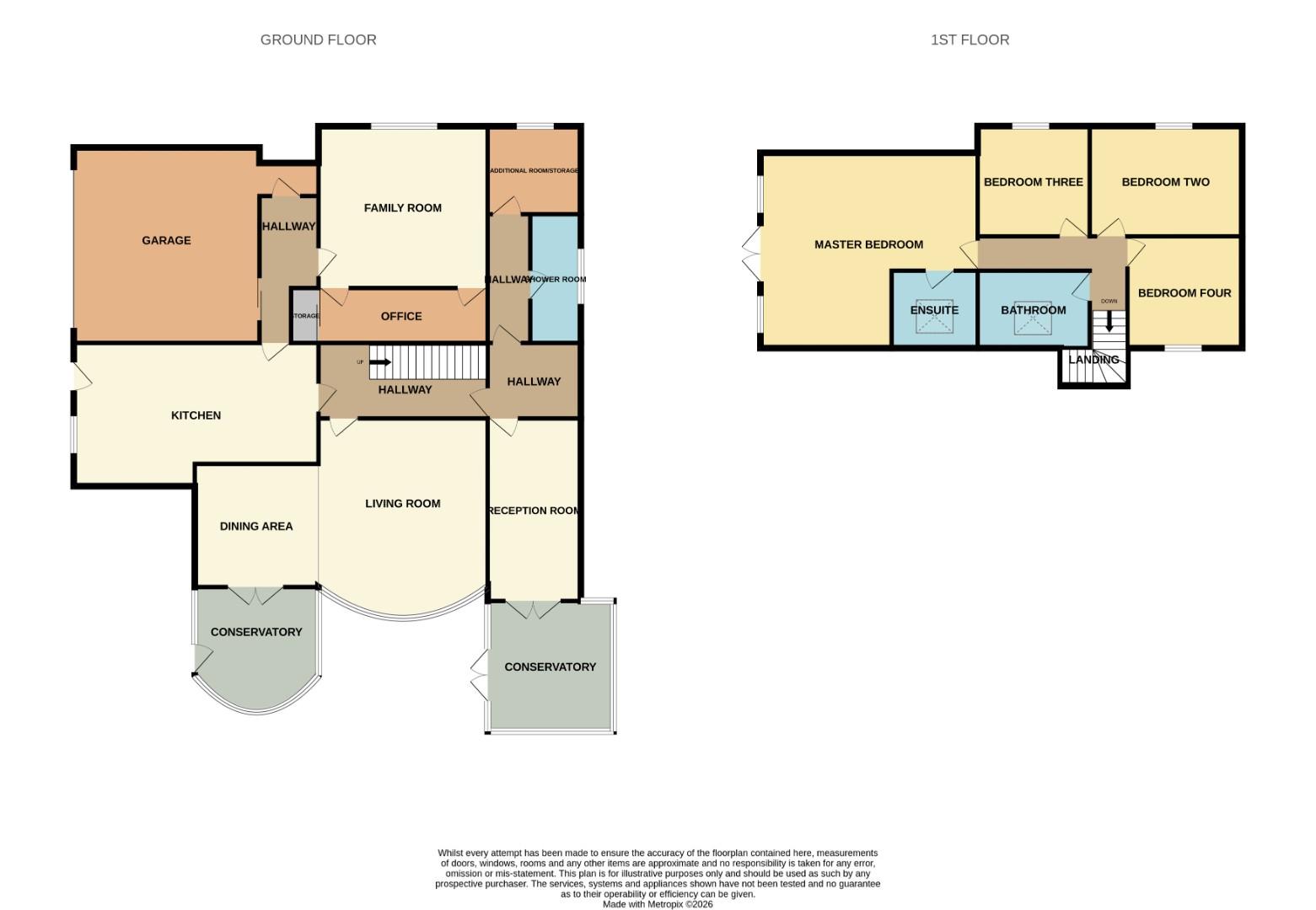 1, The Willows, Bishop Auckland floorplan