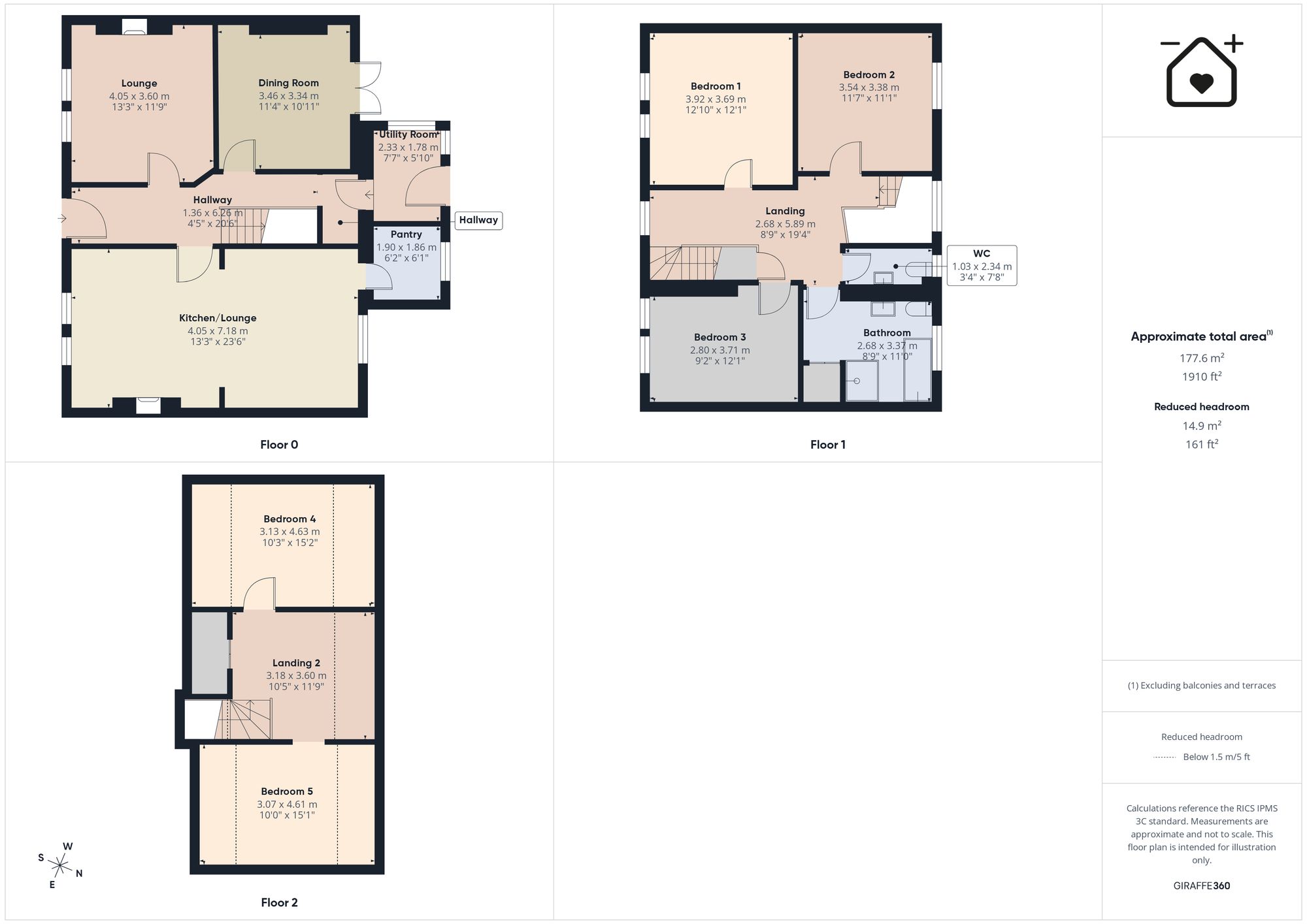 Bryn Awel, Haverfordwest floorplan