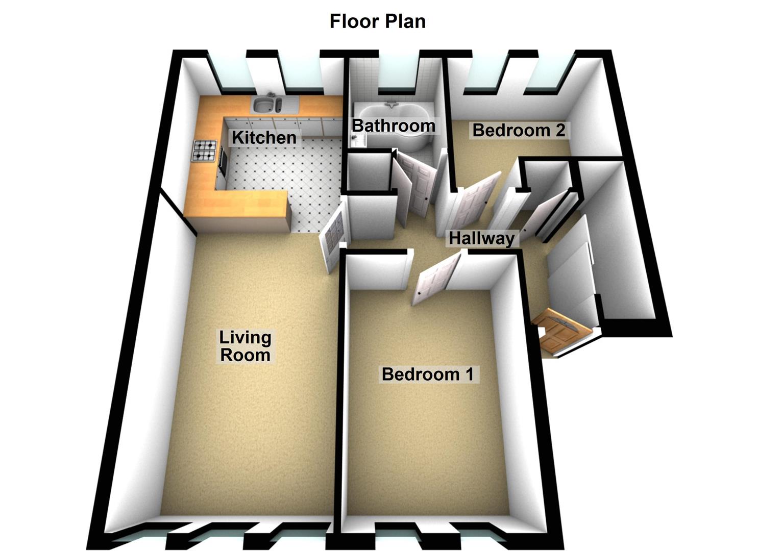 78, Gatenby, Werrington, Peterborough floorplan