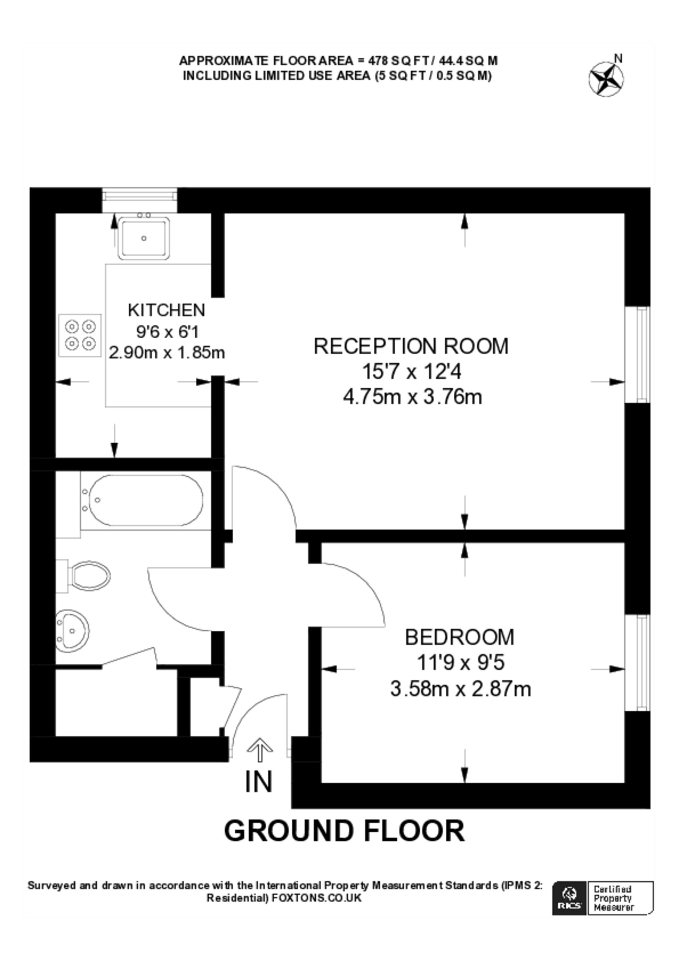 Wenlock Gardens, Hendon floorplan