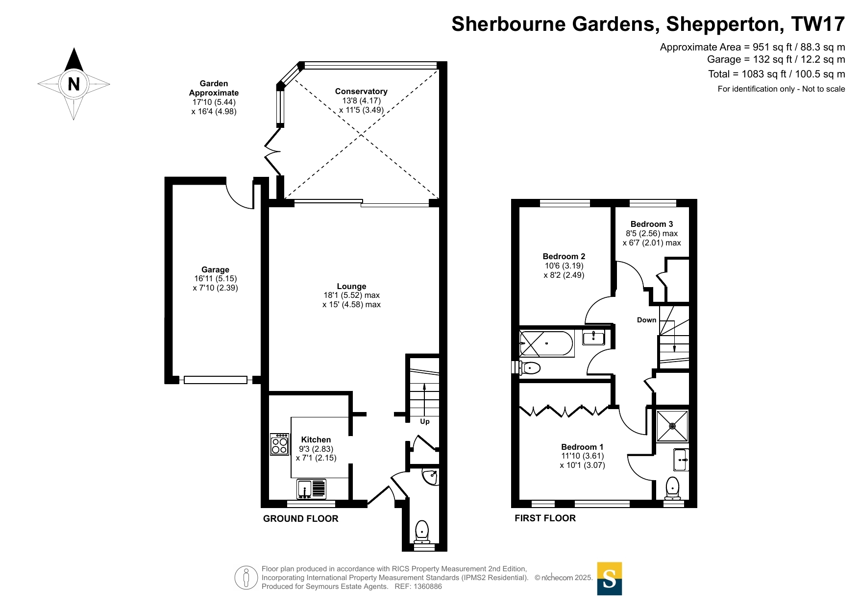 19, Sherbourne Gardens, Surrey floorplan