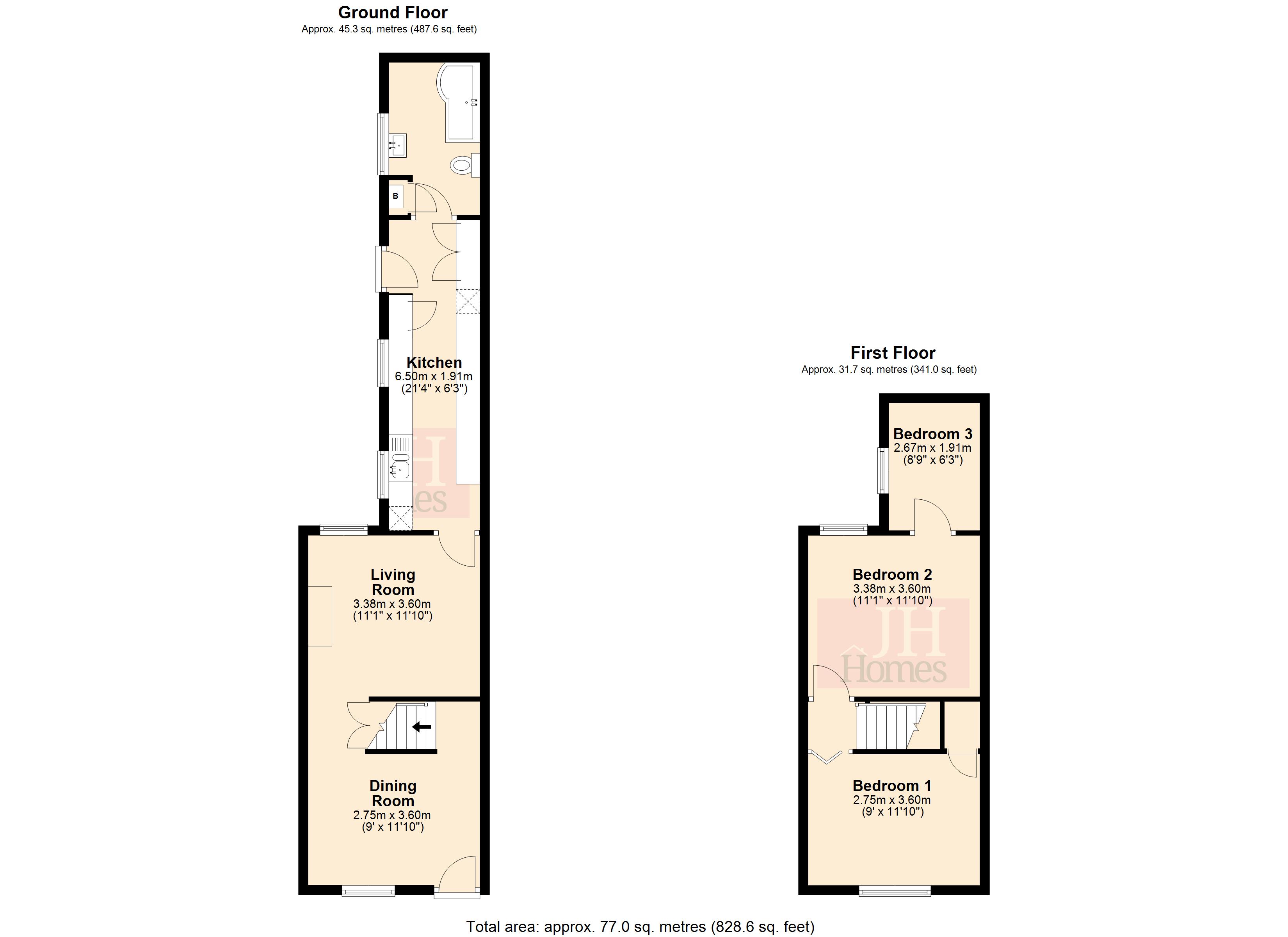6, Railway Terrace, Ulverston floorplan