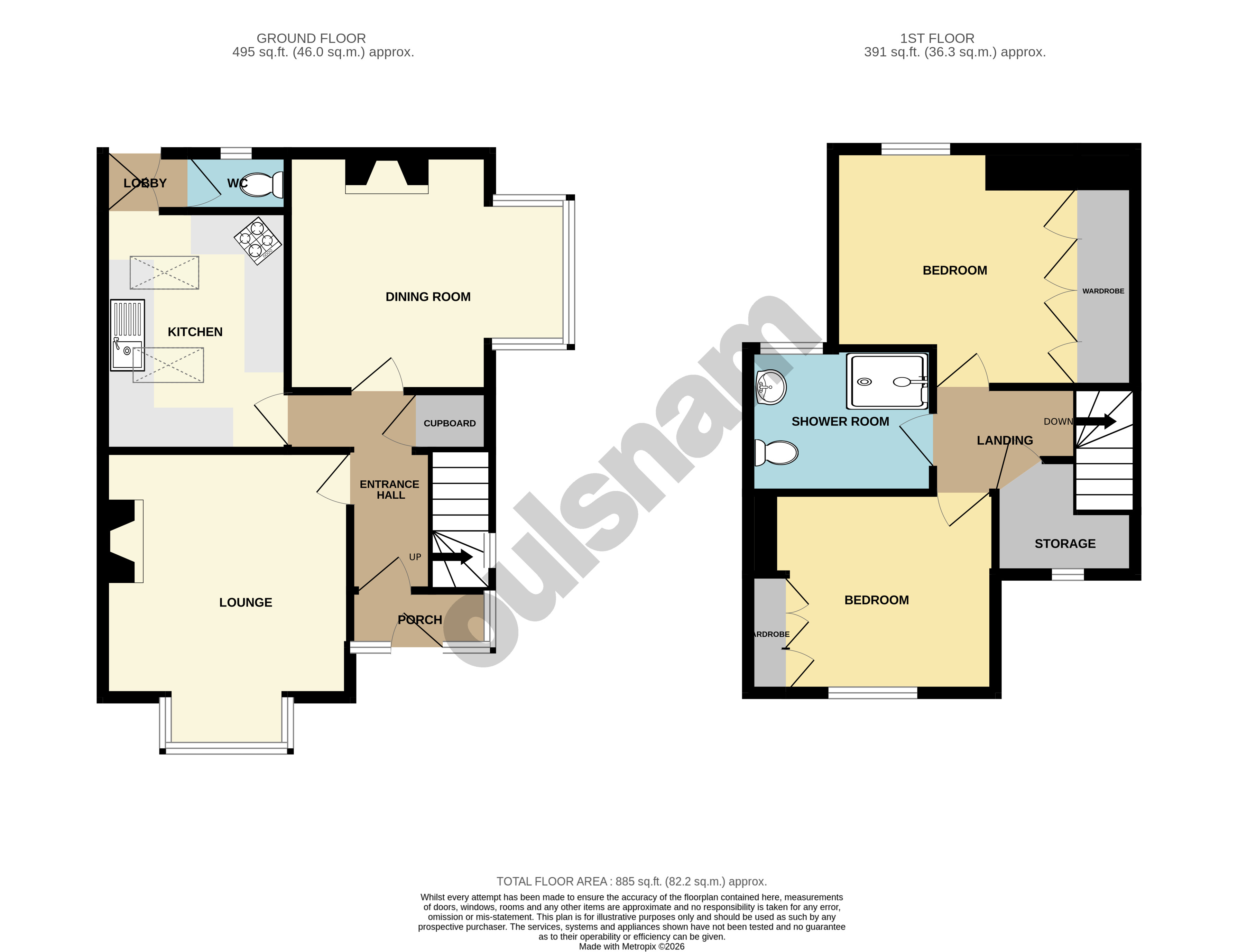 11, Woodbrooke Road, Birmingham floorplan