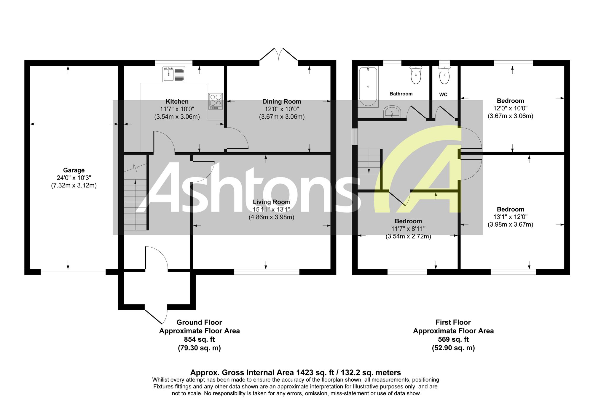 11 Peter Street, Warrington floorplan