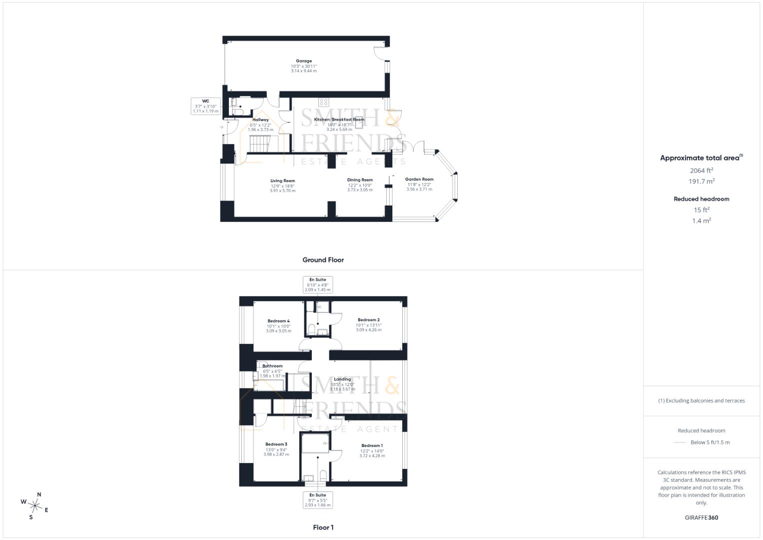 22, Green Leas, Stockton-On-Tees floorplan