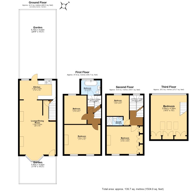74, Mayton Street, London floorplan