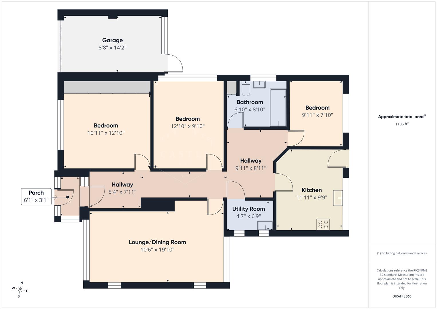 23, Hall Road, Burbage floorplan