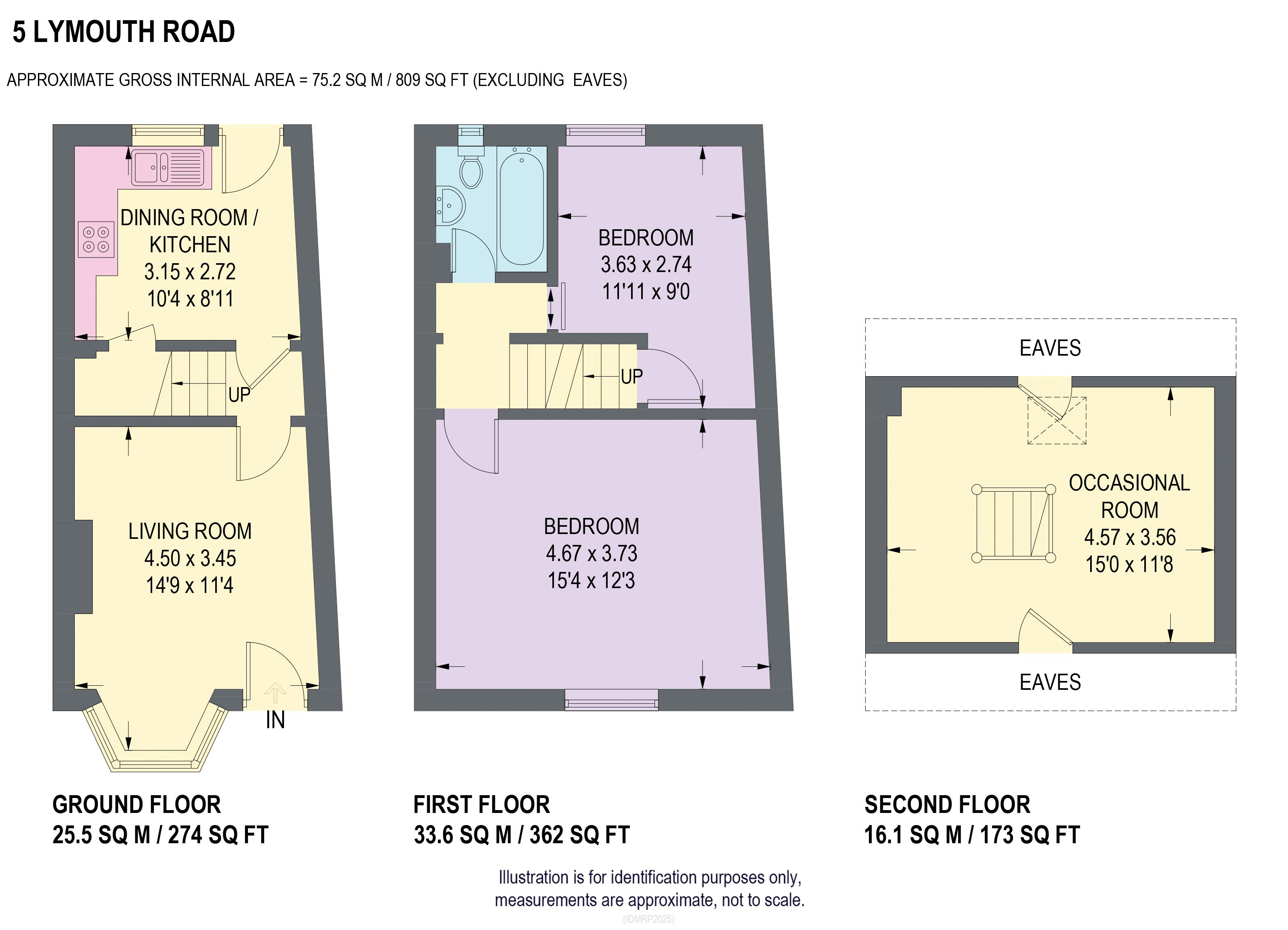 5, Lynmouth Road, Sheffield floorplan