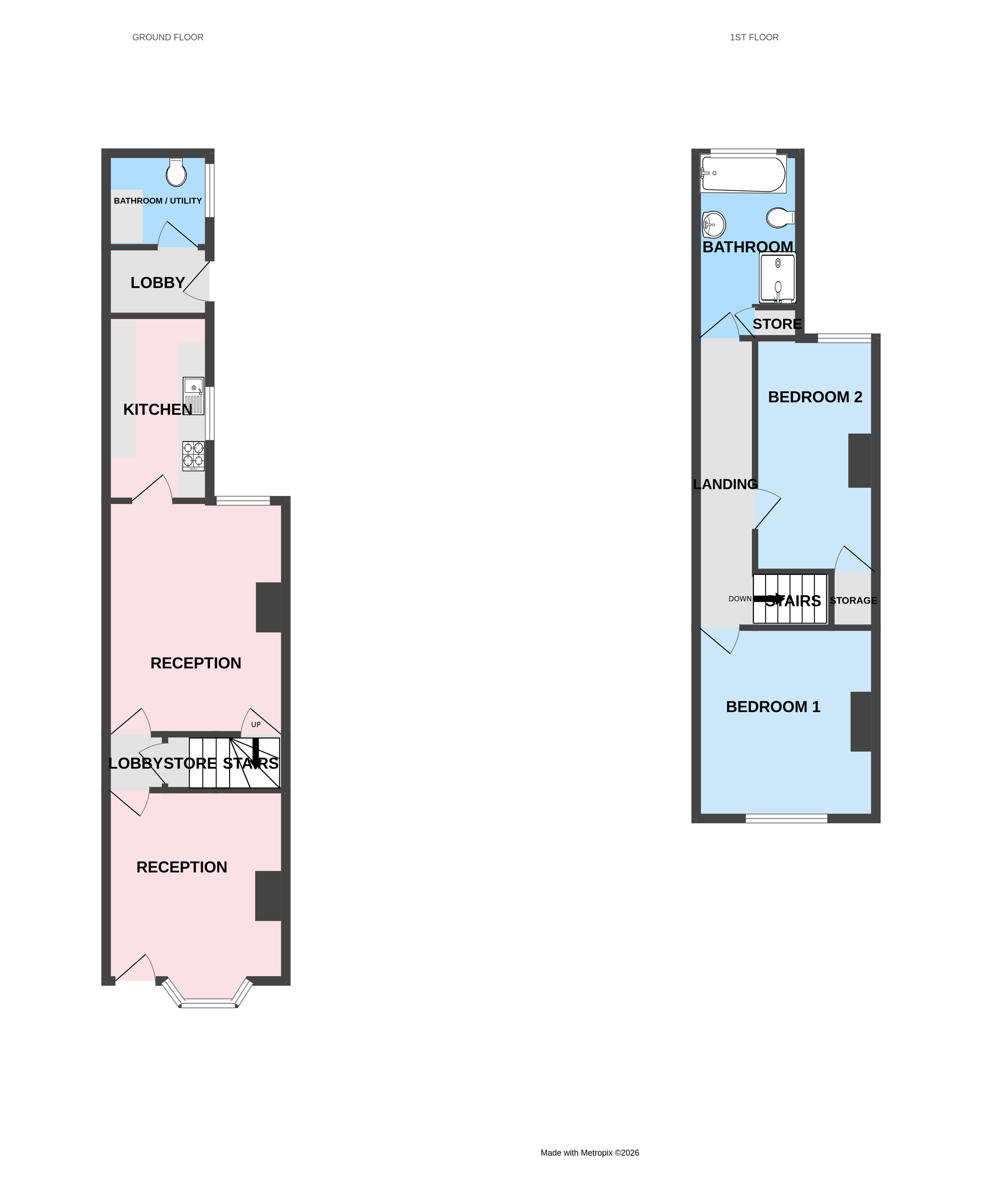 83, Bushbury Lane, West Midlands floorplan