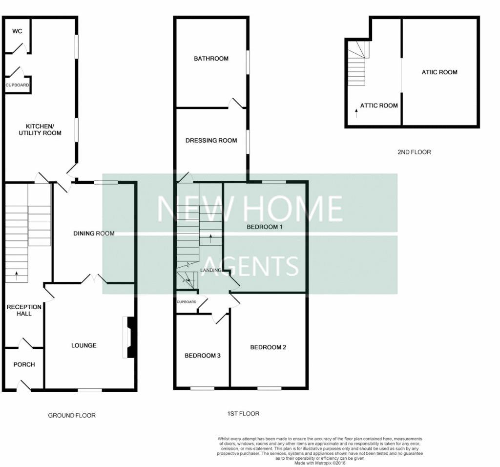 37, Gladstone Street, Crook floorplan