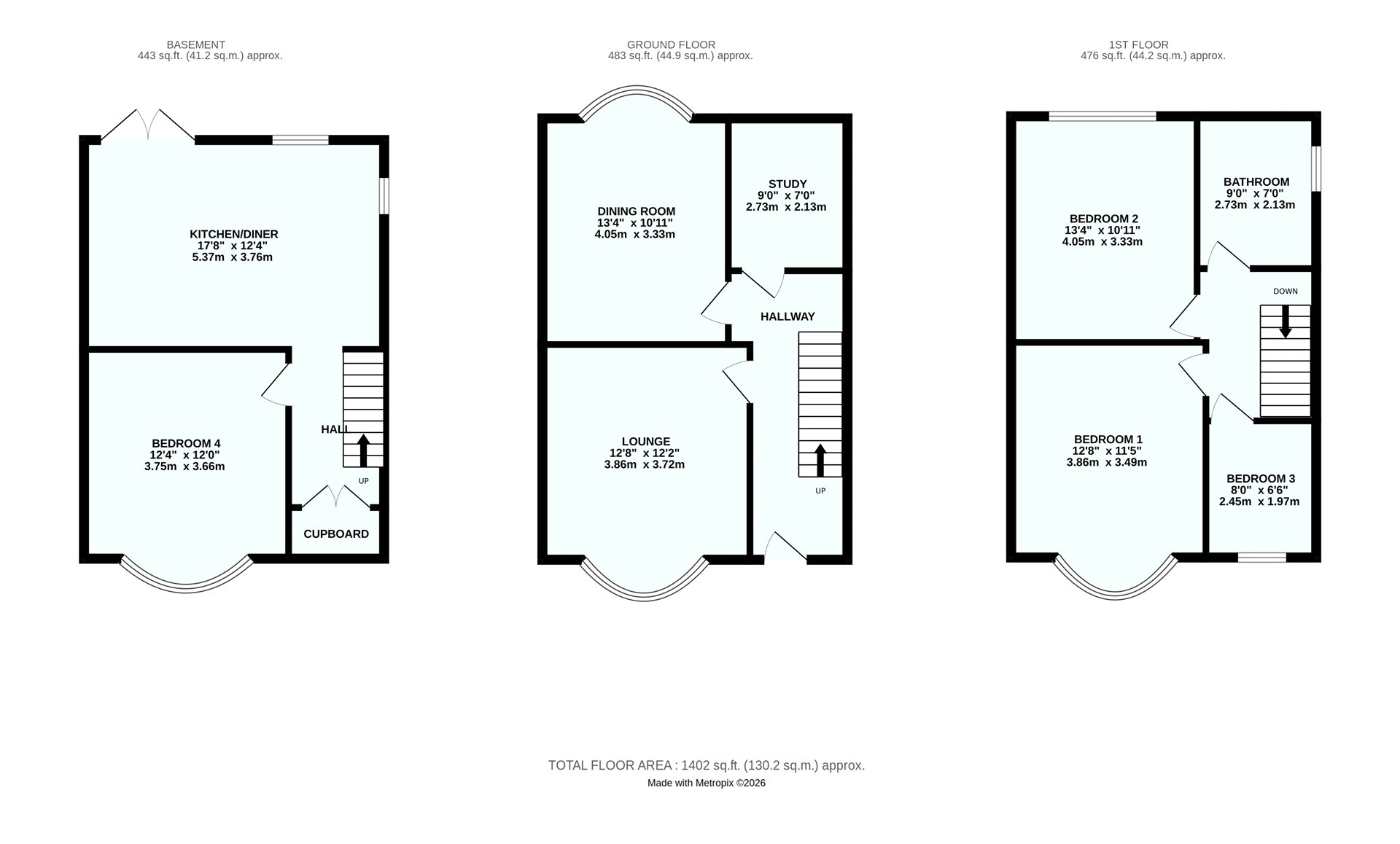 49, Ladysmith Road, Devon floorplan