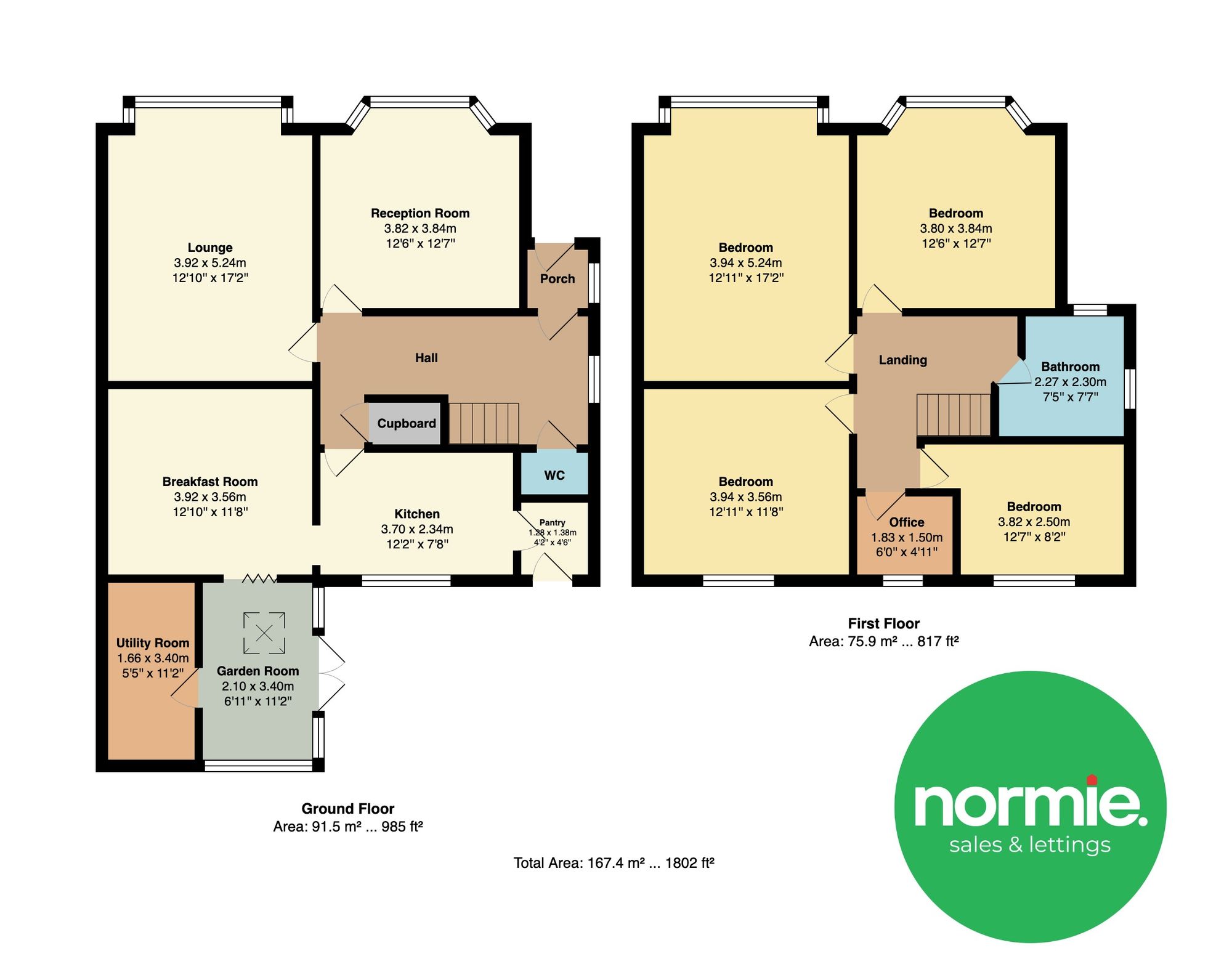 32 Perrymead, Manchester floorplan