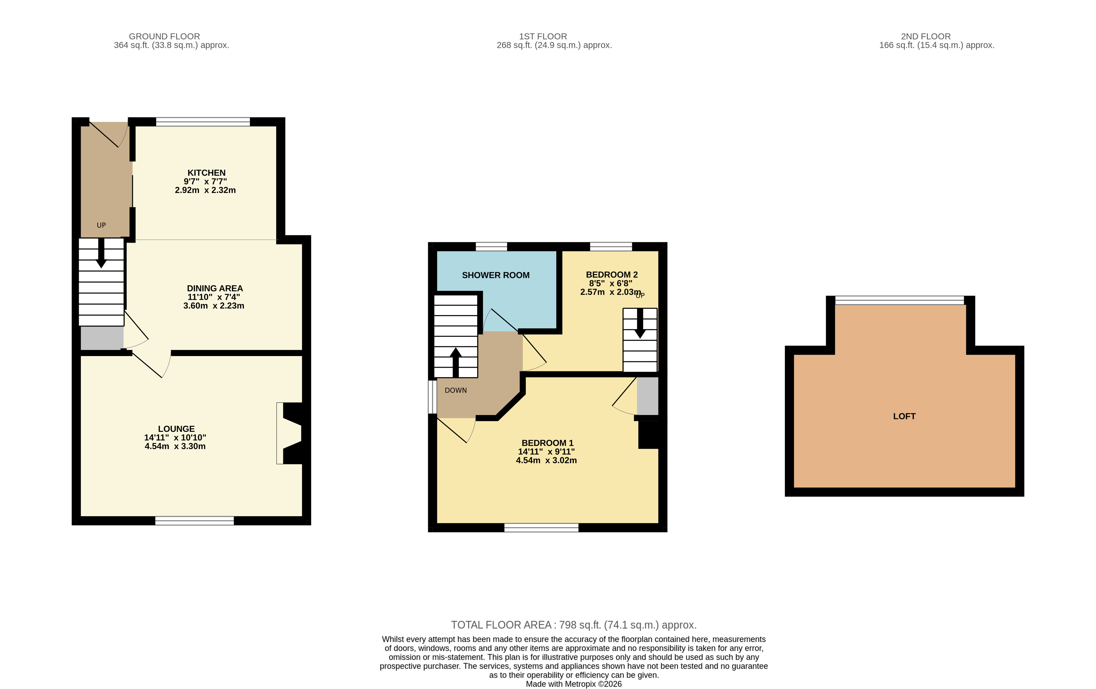 40, Newark Road, Crossflatts floorplan