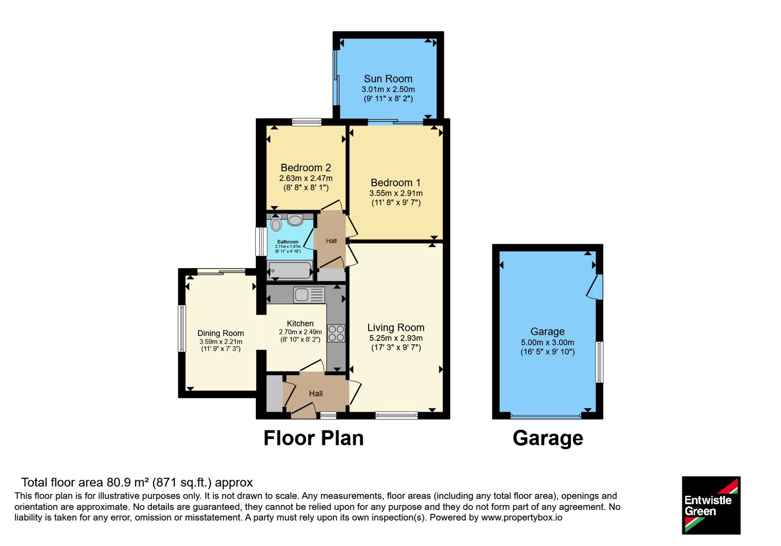 36, Chapel View, Morecambe floorplan