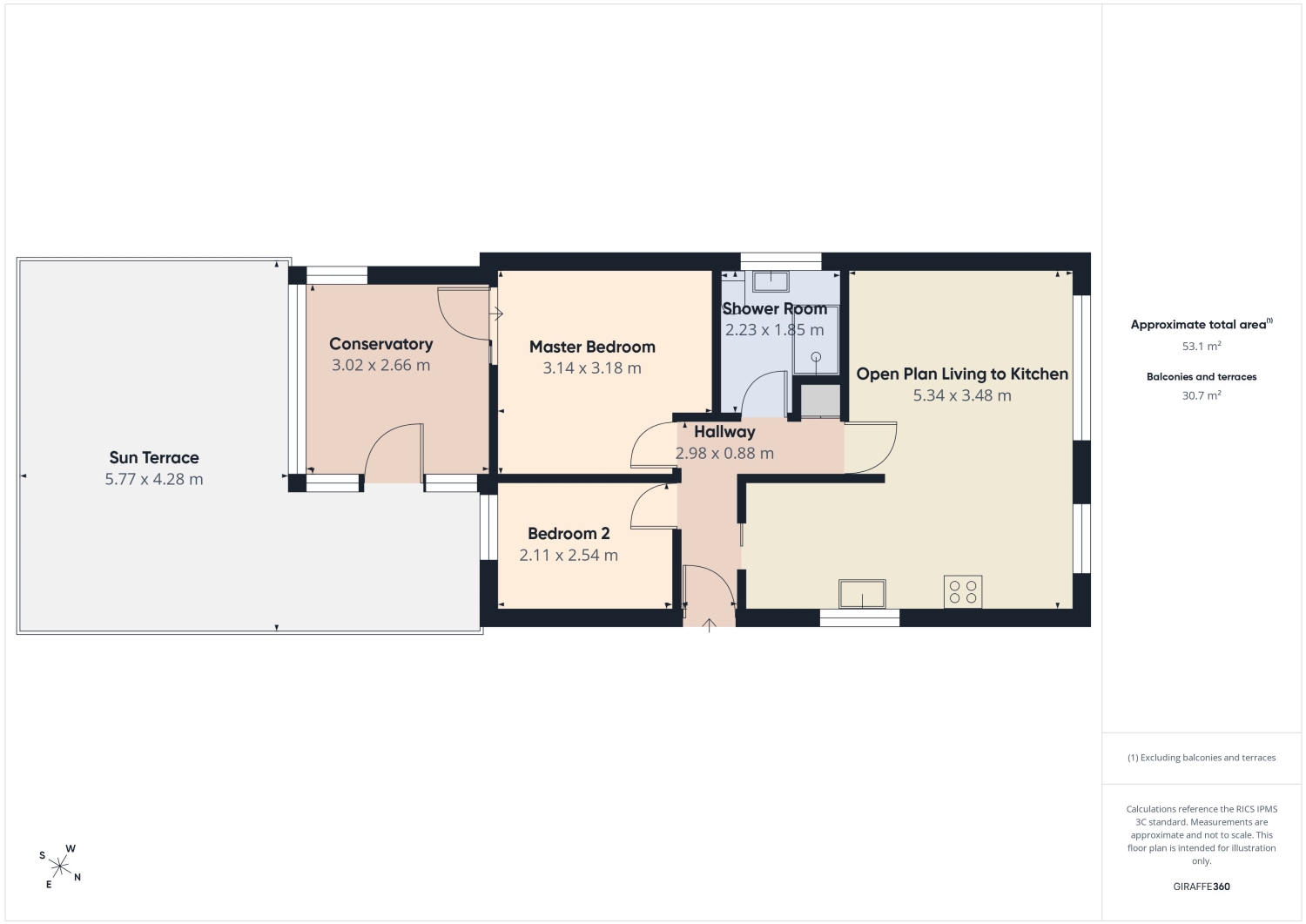 1, Hyacinth Close, Rossendale floorplan