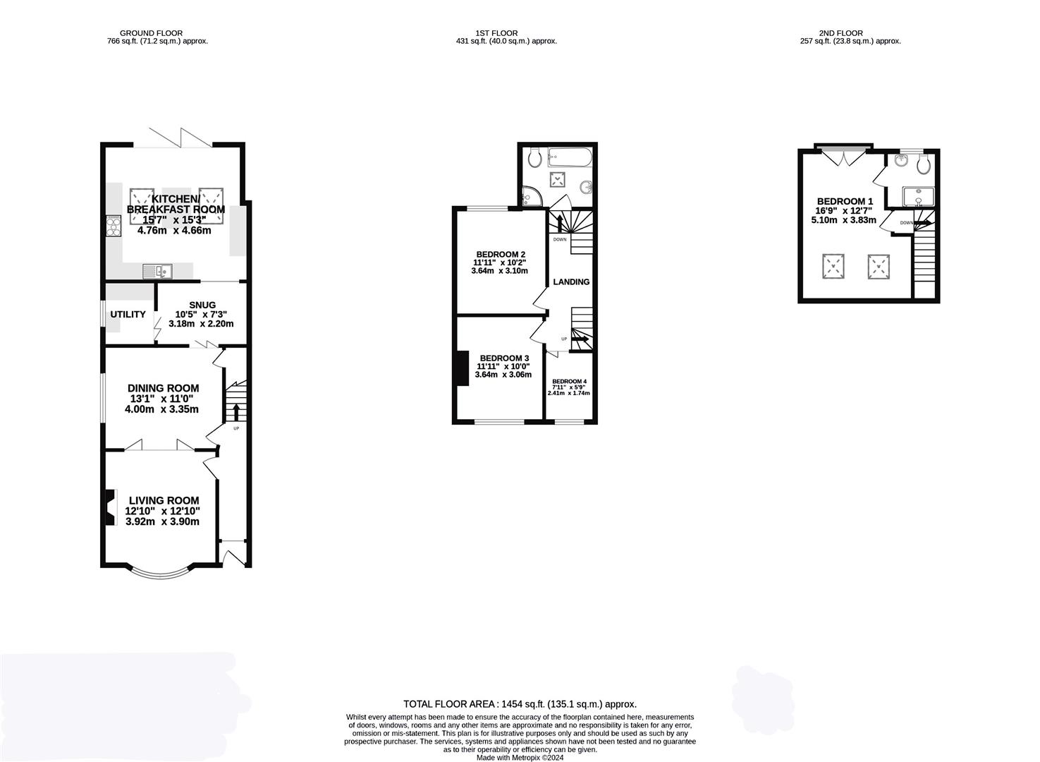Wellington Road, Uxbridge floorplan