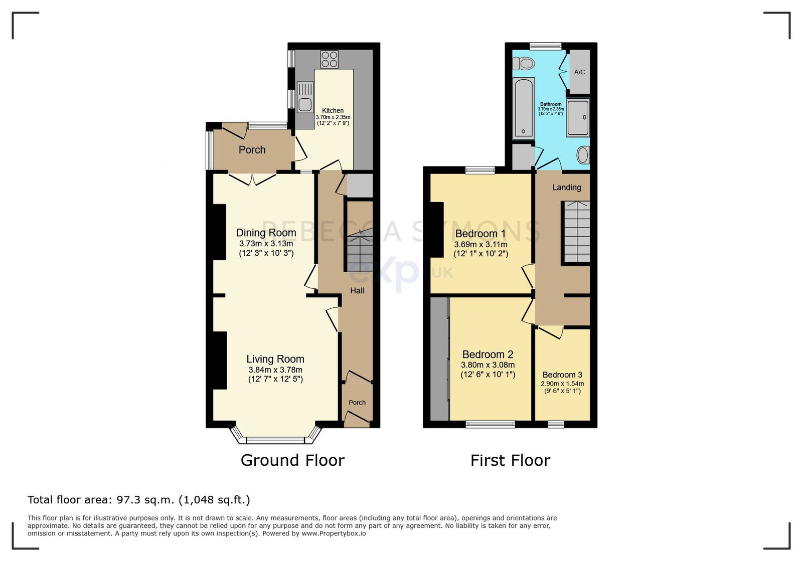 Alcombe Road, Minehead floorplan