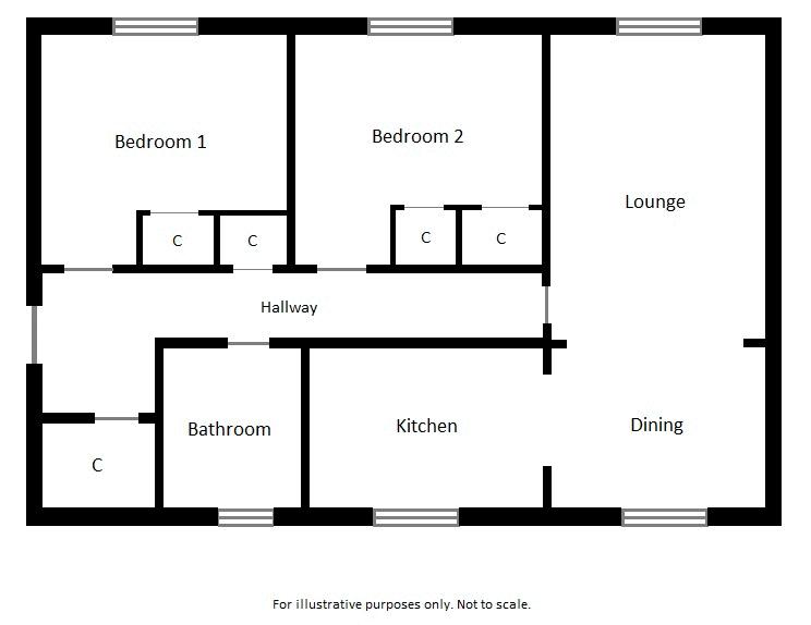 2 Bedrooms Flat for sale in Craigielea Road, Renfrew PA4