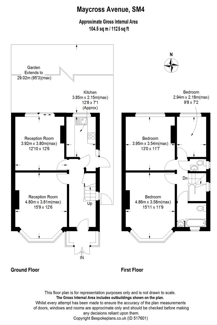 3 Bedrooms Semi-detached house to rent in Maycross Avenue, Morden SM4