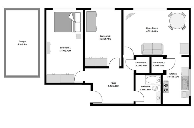 5, 34, Mulgrave Road, SUTTON floorplan
