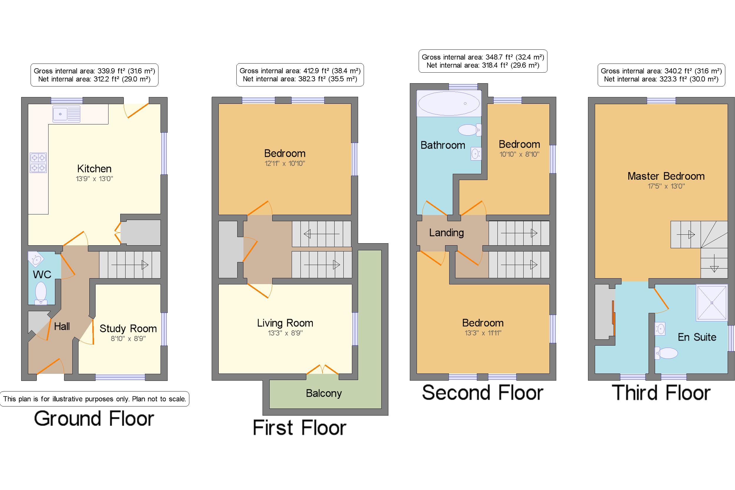 4 Bedrooms End terrace house for sale in Sullivan Row, Bromley, Kent, United Kingdom BR2