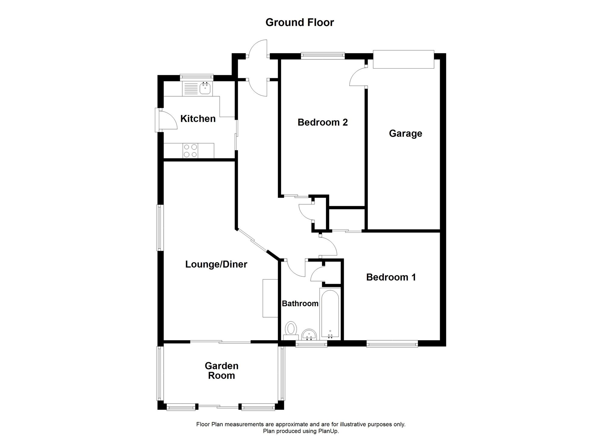 13 Angus Close, Leicester floorplan