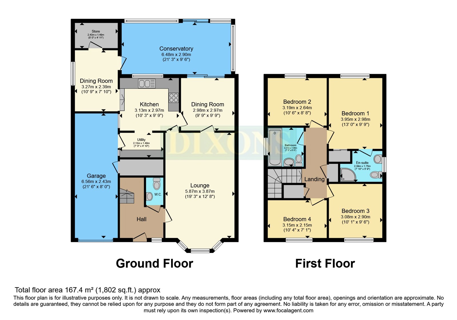 40, Yellowhammer Court, Worcestershire floorplan