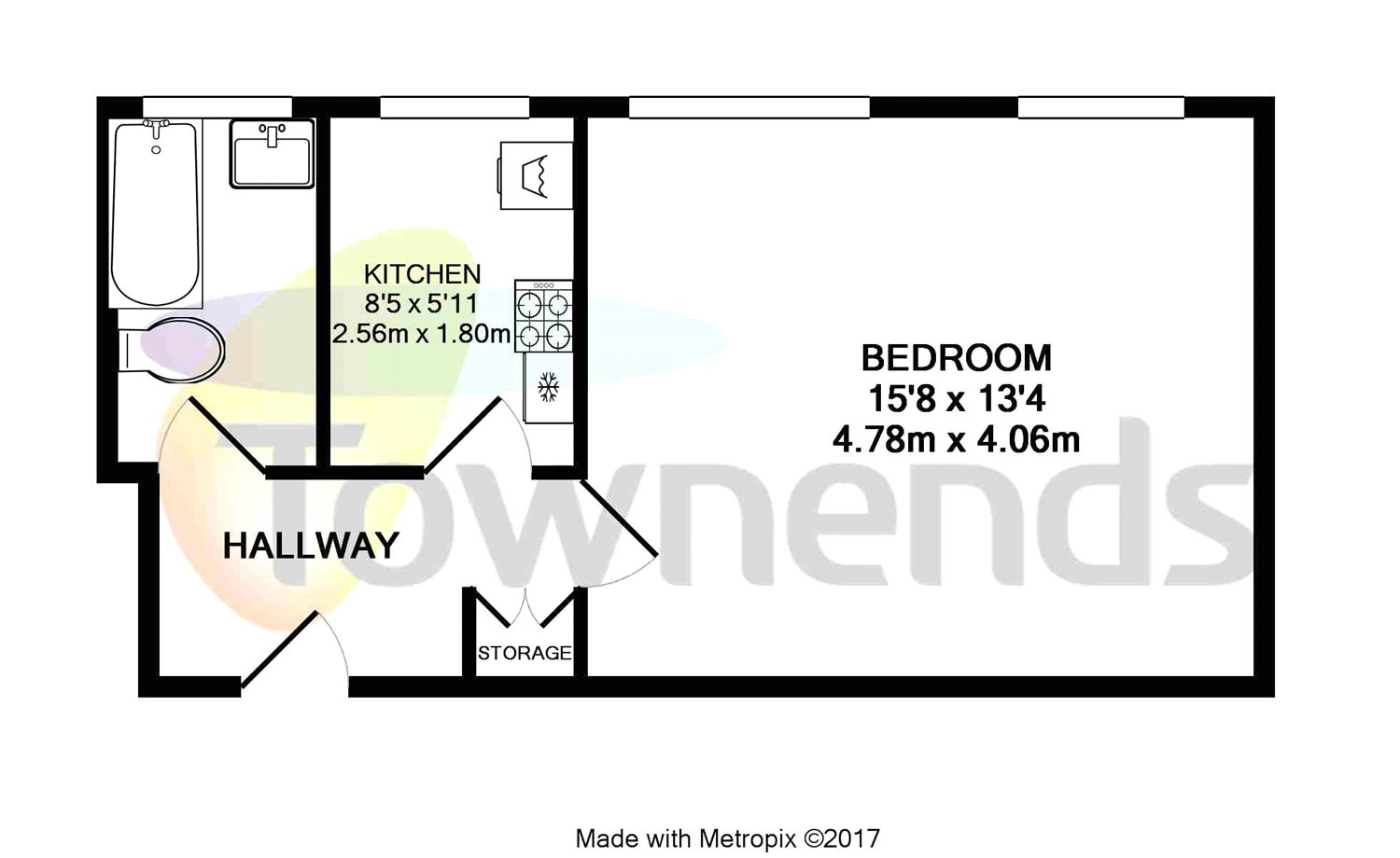 0 Bedrooms Studio to rent in Park Hill Court, Addiscombe Road, Croydon CR0